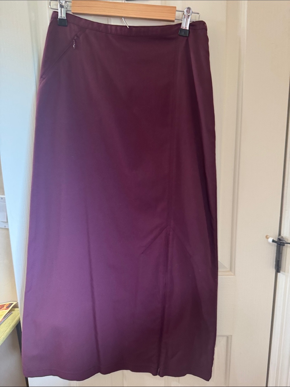 Patagonia Plum A-Line Maxi Skirt